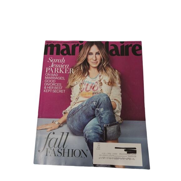 2016 2017 Lot of 4 Issues MARIE CLAIRE Magazine July SEPT Oct January GREAT Cond - Picture 5 of 10